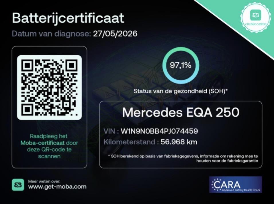 Mercedes-Benz EQA (T146BF) met abonnement