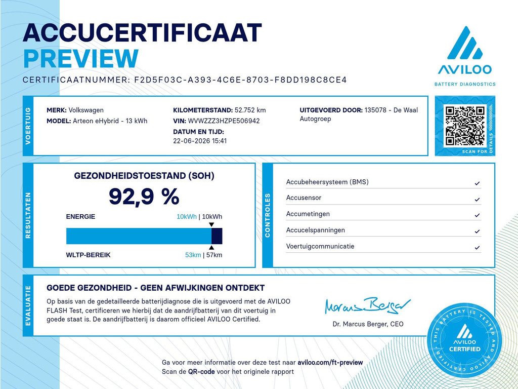 Volkswagen Arteon Shooting Brake (KPN78S) met abonnement