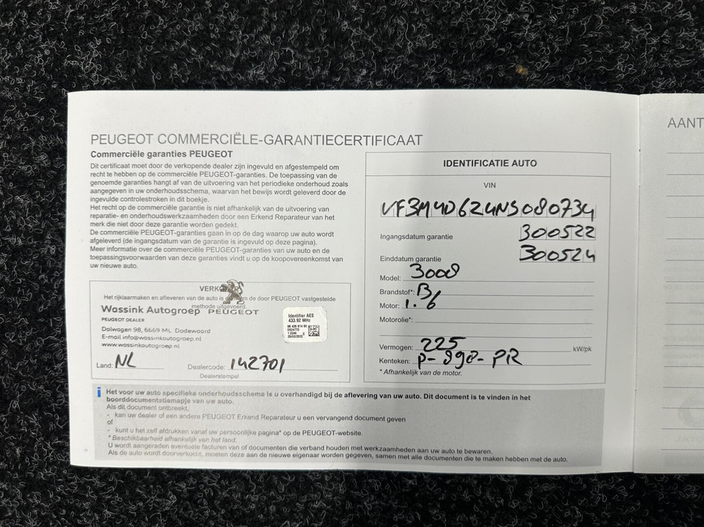 Peugeot 3008 (P898PR) met abonnement