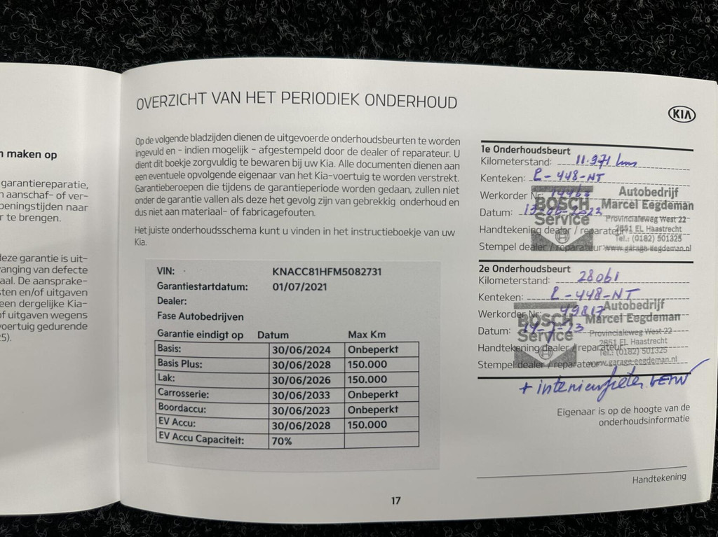 Kia e-Niro (L448NT) met abonnement