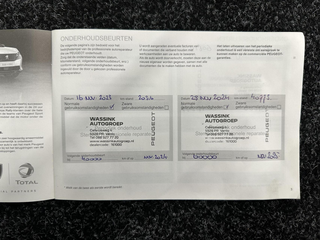 Peugeot 308 (R405LX) met abonnement