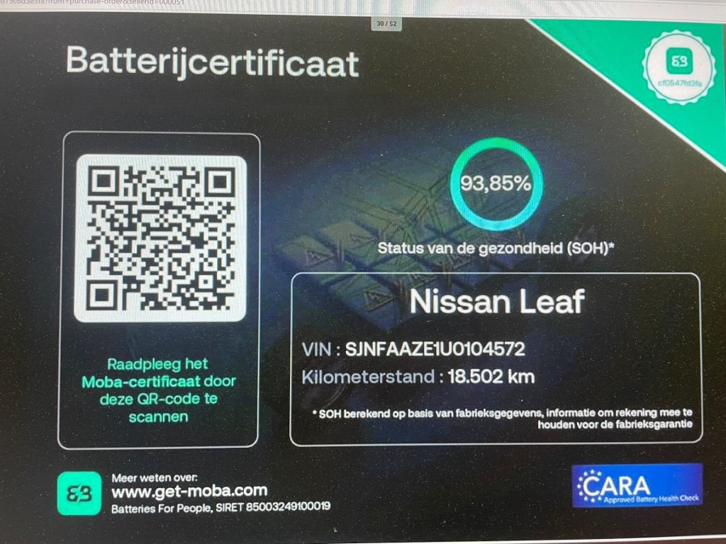 Nissan Leaf (J425ZX) met abonnement