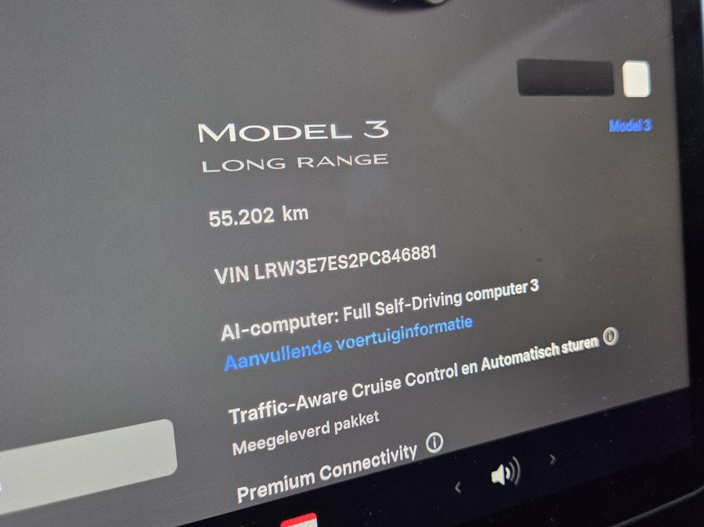 Tesla Model 3 (T229DV) met abonnement