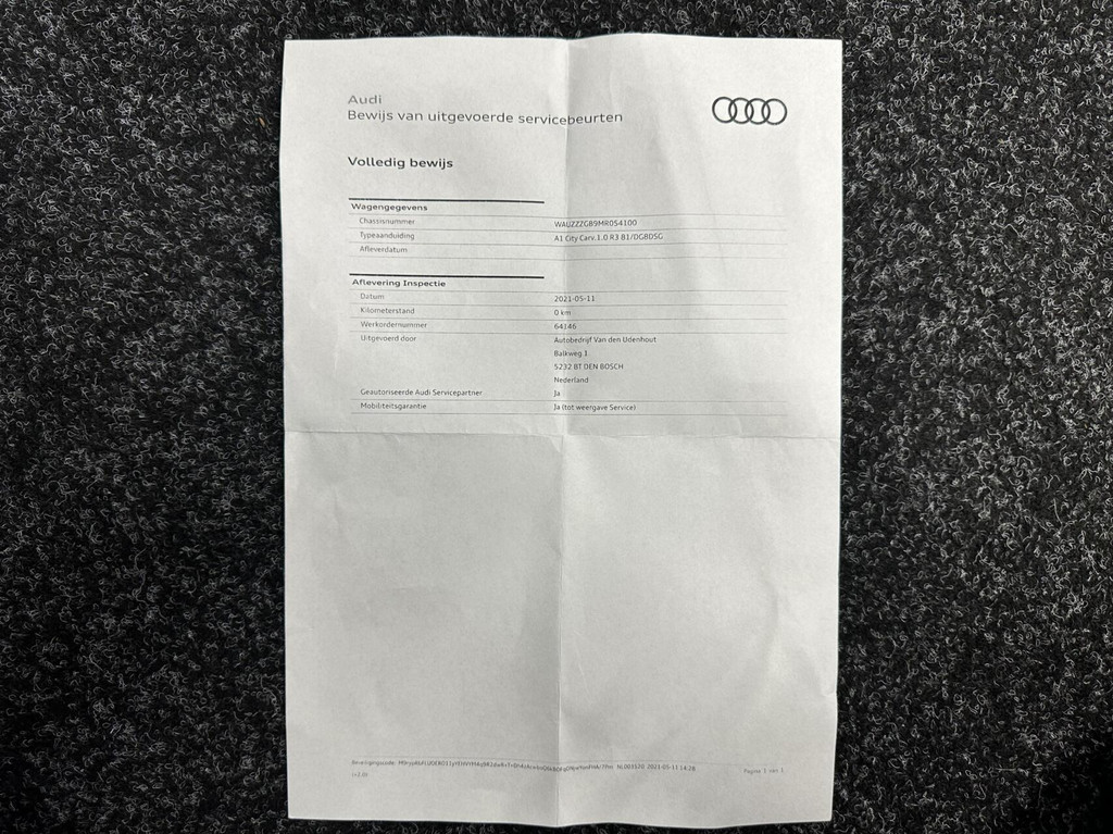 Audi A1 (L596JK) met abonnement