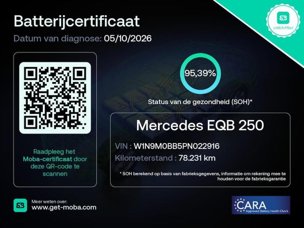 Mercedes-Benz EQB (R661TS) met abonnement
