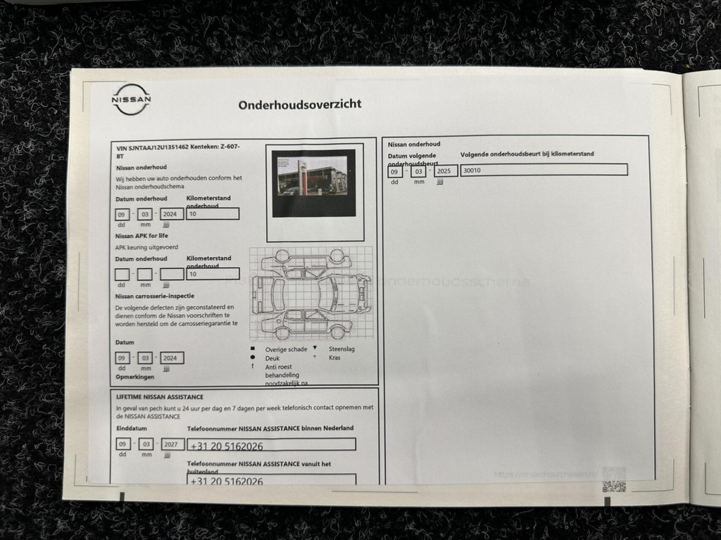 Nissan QASHQAI (Z607BT) met abonnement