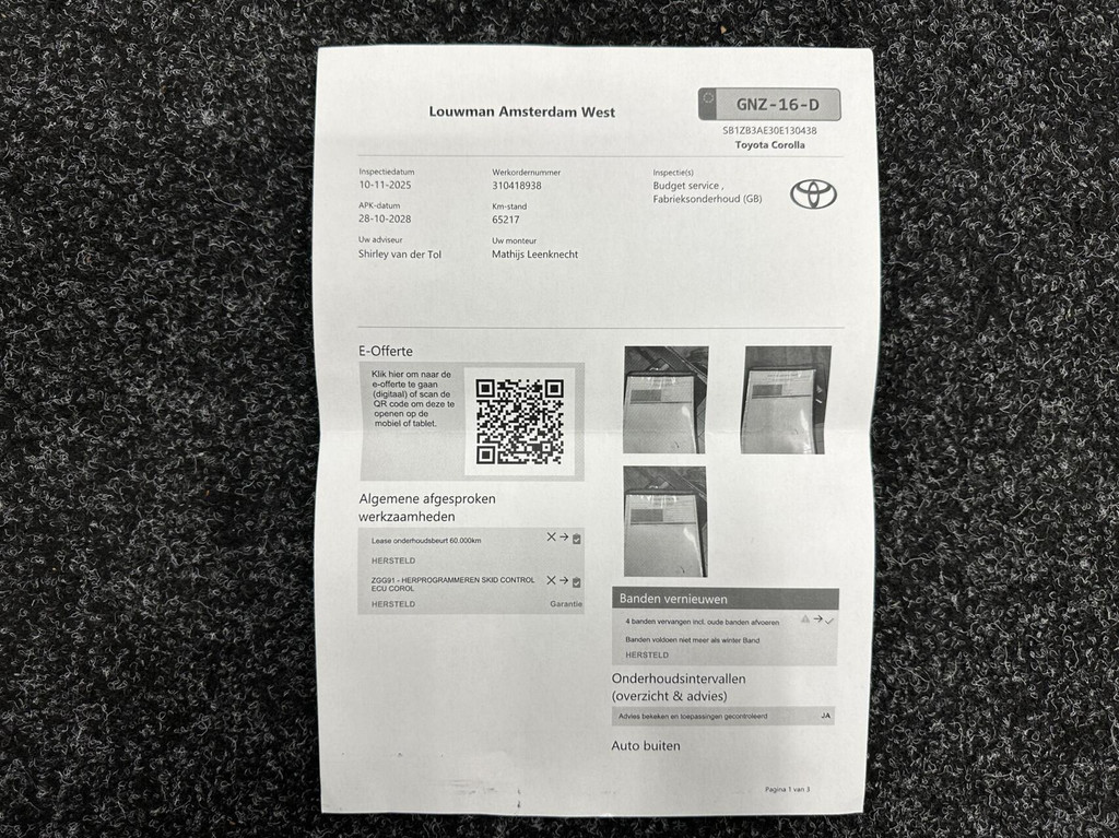 Toyota Corolla Touring Sports (GNZ16D) met abonnement