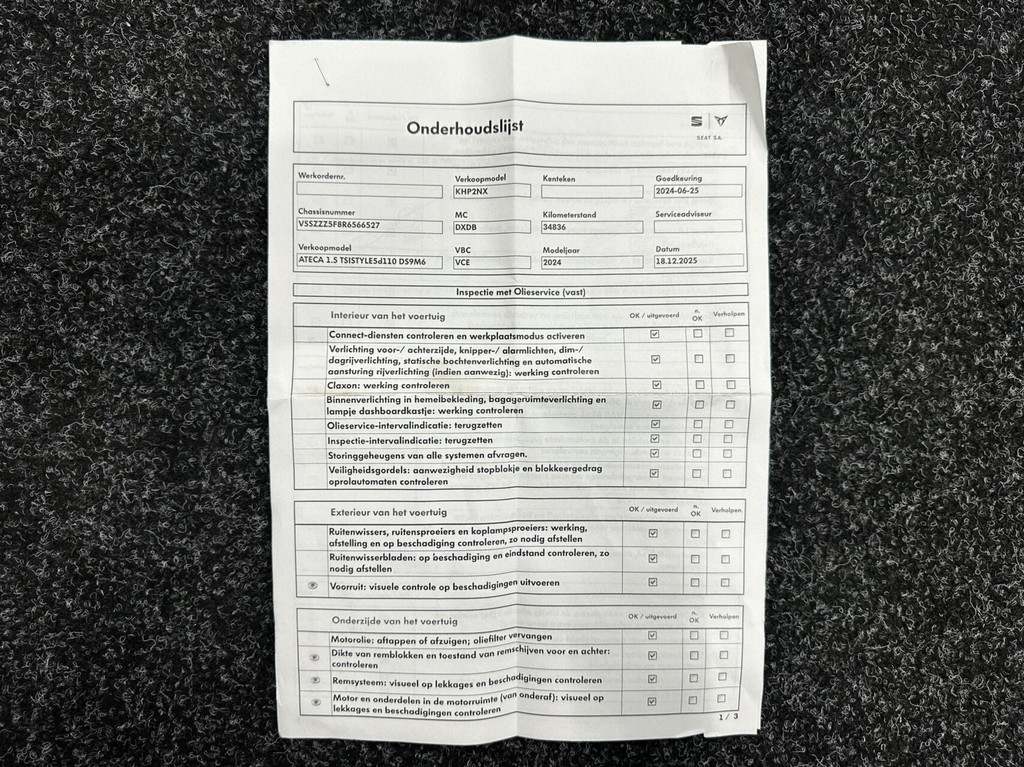 Seat Ateca (Z578RV) met abonnement