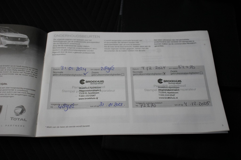 Peugeot 308 (R733PS) met abonnement